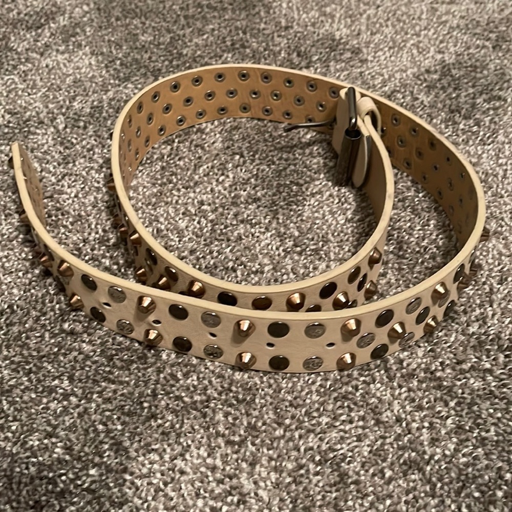 Gold & silver studded belt